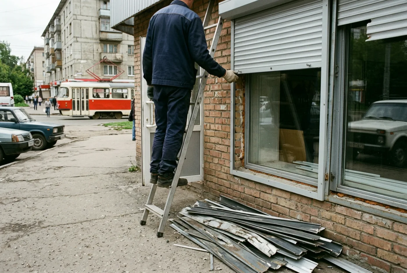 Замена рольставней в Серпухове